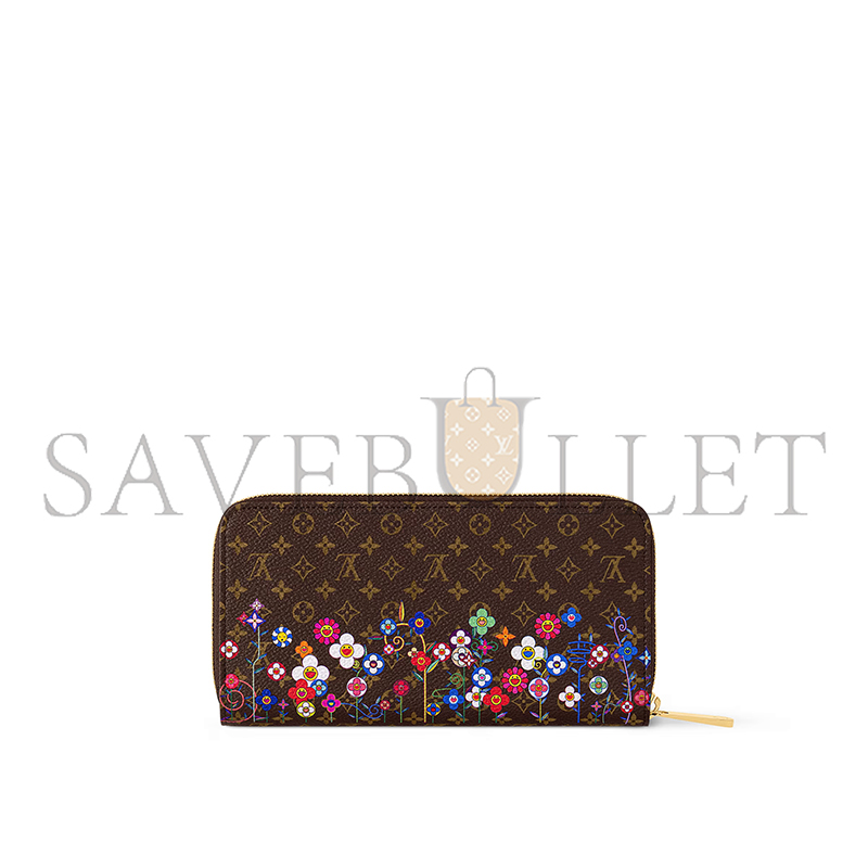 LOUIS VUITTON MURAKAMI LV × TM ZIPPY WALLET M14162 (19.5*10.5*2.5cm) 